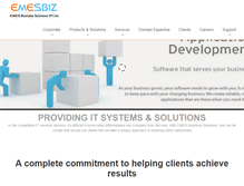 Tablet Screenshot of emesbiz.com